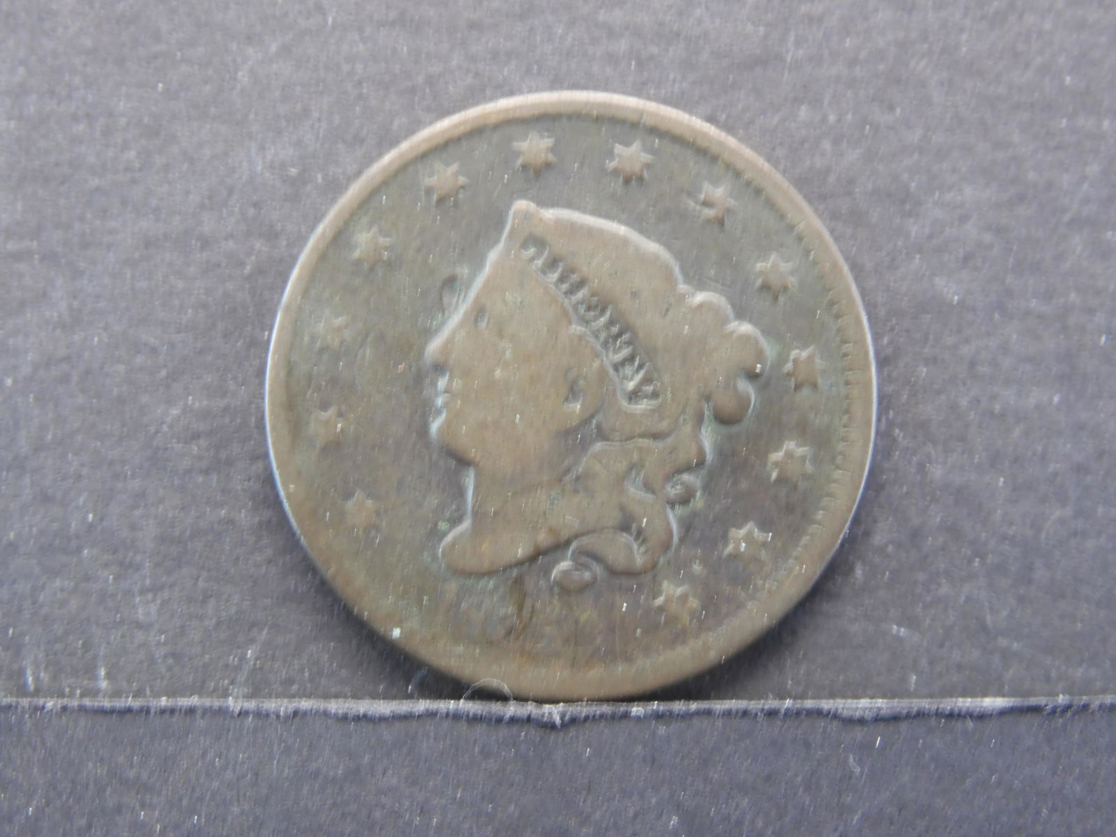1835 "Small 8, Small Stars" Coronet Head Cent (1 of 3)
