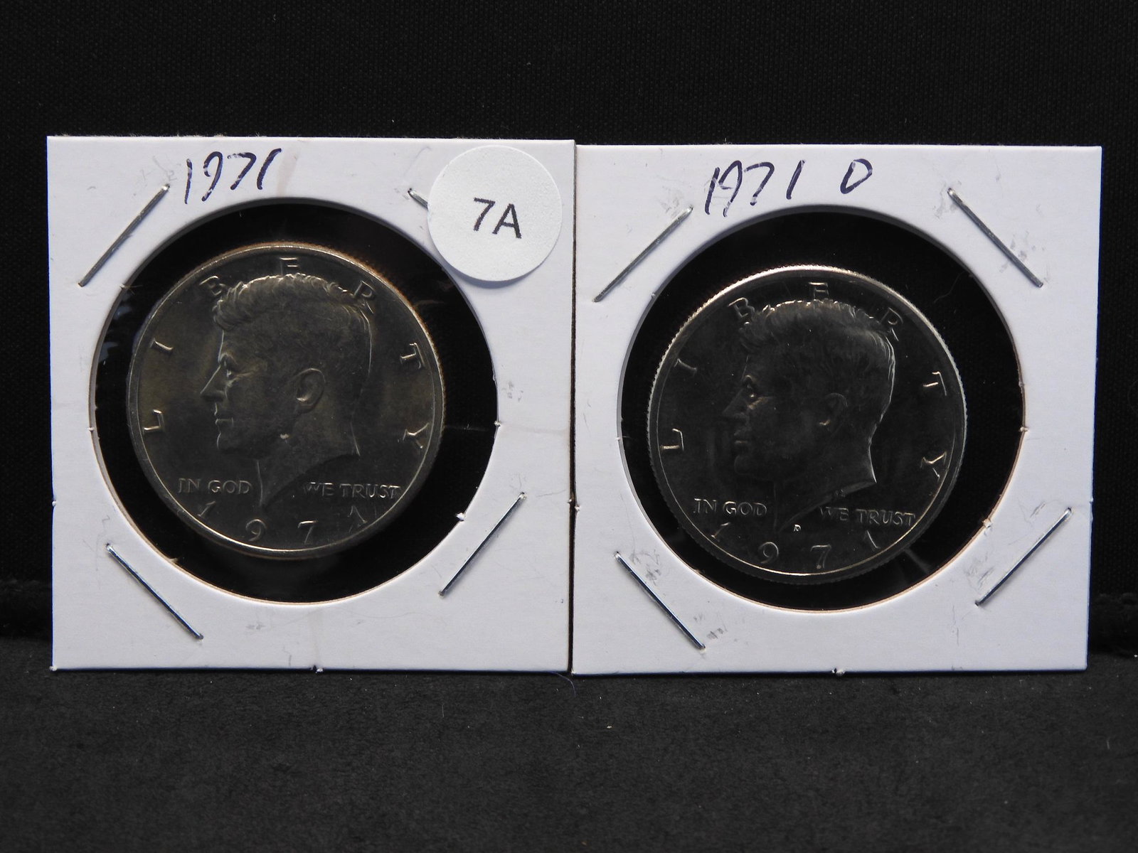 1971 P&D Kennedy Half Dollars (1 of 5)