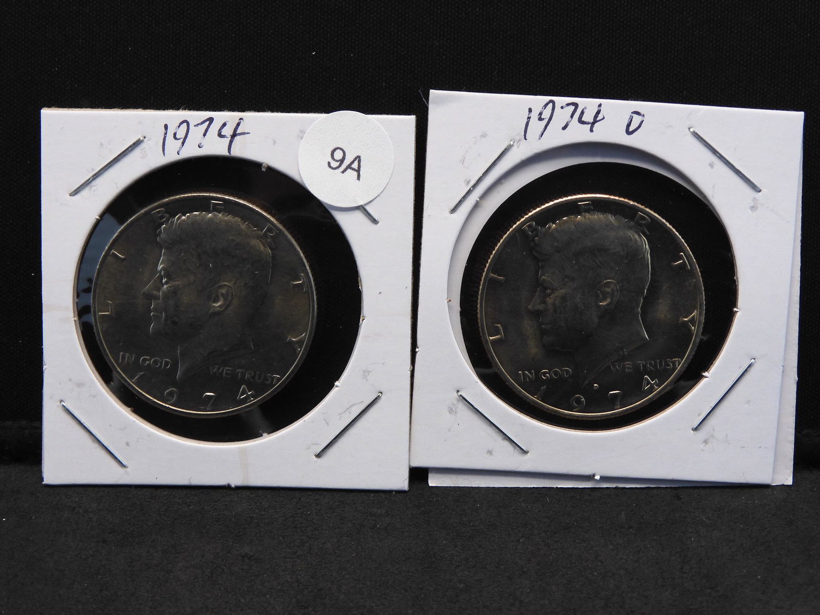 1974 P&D Kennedy Half Dollars (1 of 5)