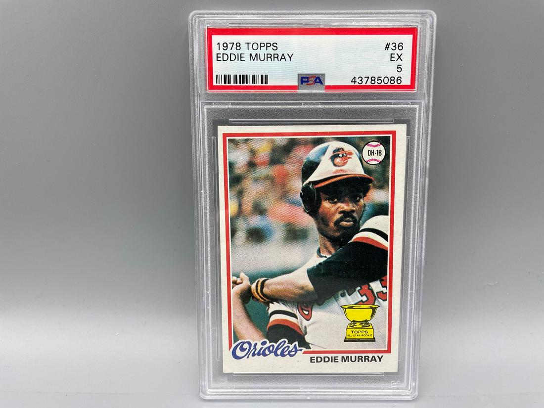 1978 Topps Eddie Murray RC #36 PSA 5 (1 of 2)