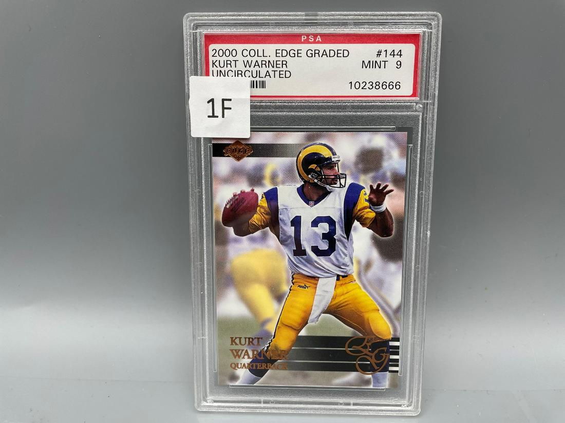 2000 Collectors Edge Graded Kurt Warner Uncirculated (1 of 2)