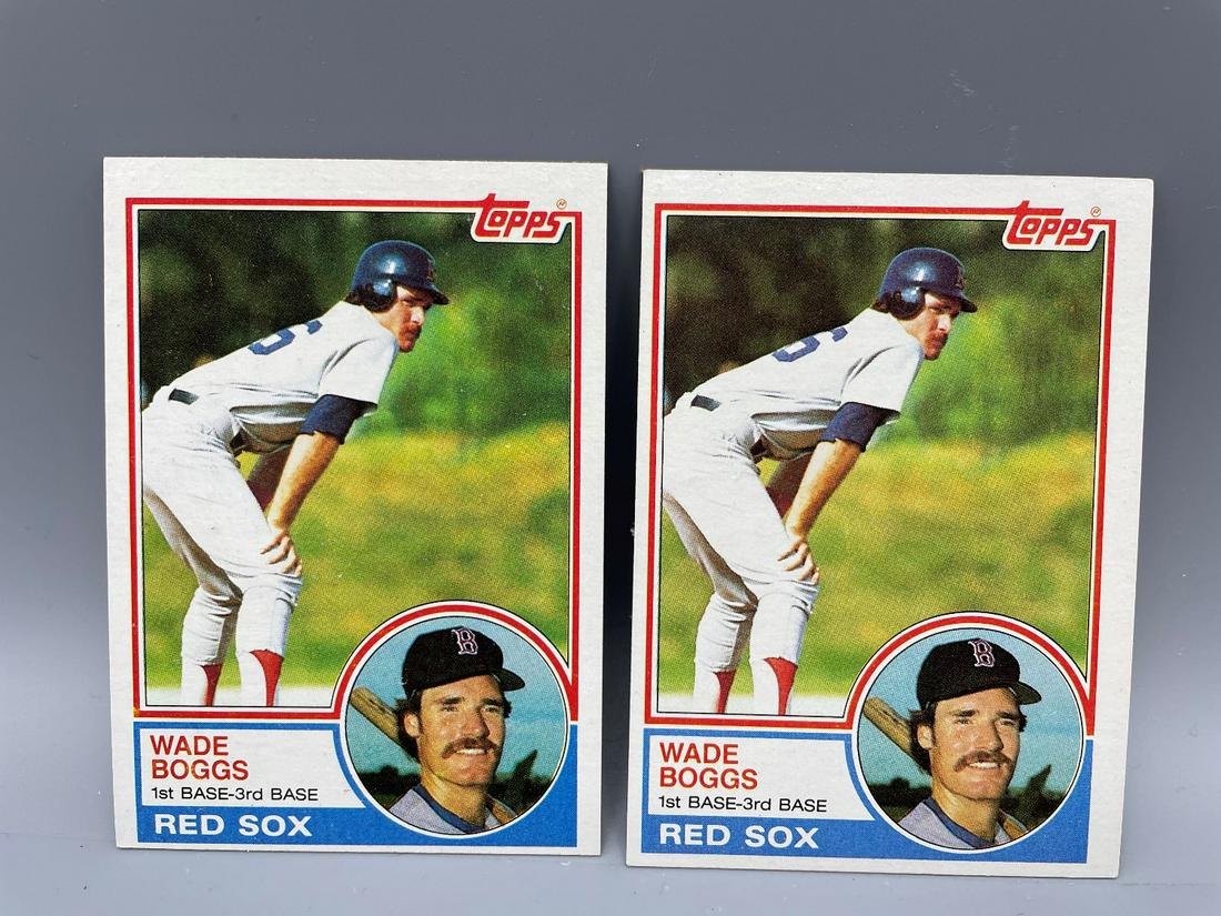 1983 Topps Wade Boggs RC Lot of 2: 1983 Topps Wade Boggs RC Lot of 2