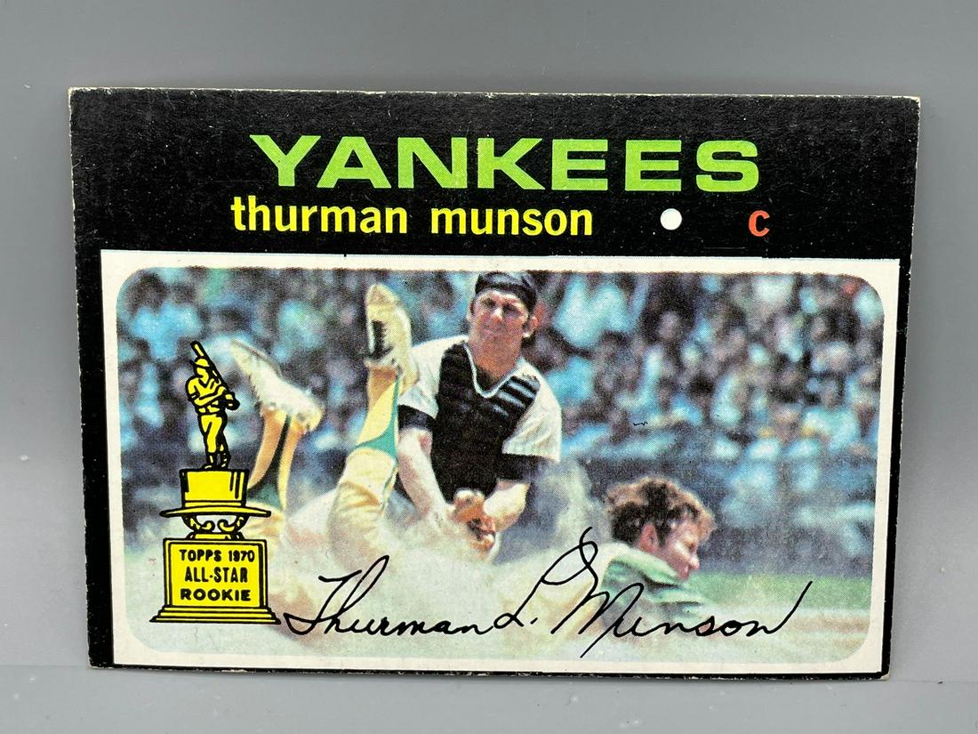 1971 Topps Thurman Munson #5 (1 of 2)