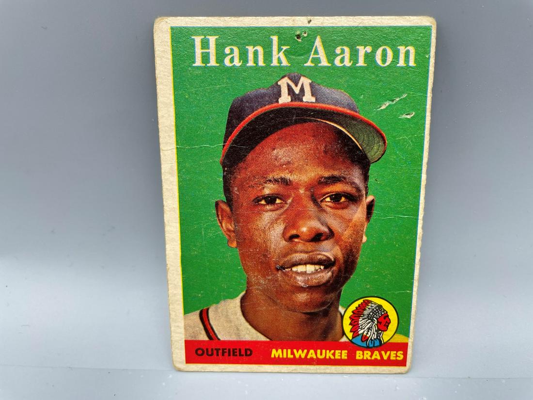 1958 Topps Hank Aaron #30 (1 of 2)