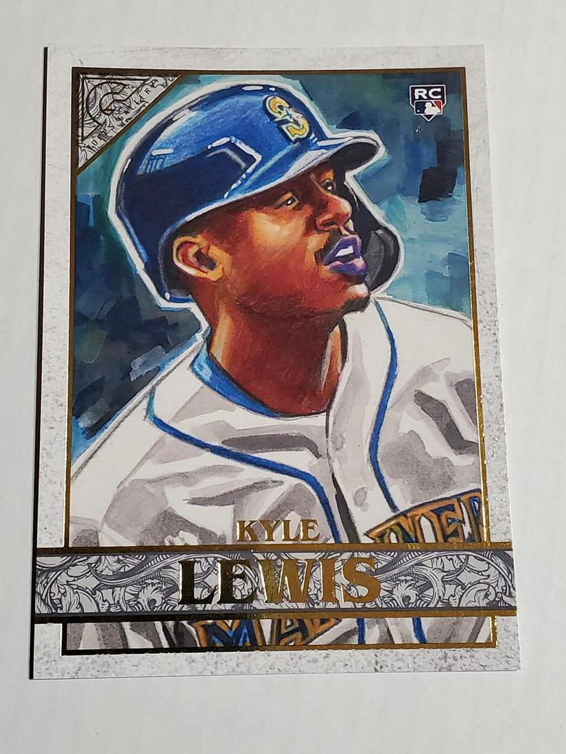 2020 Topps Gallery Baseball Box Topper Kyle Lewis (1 of 2)