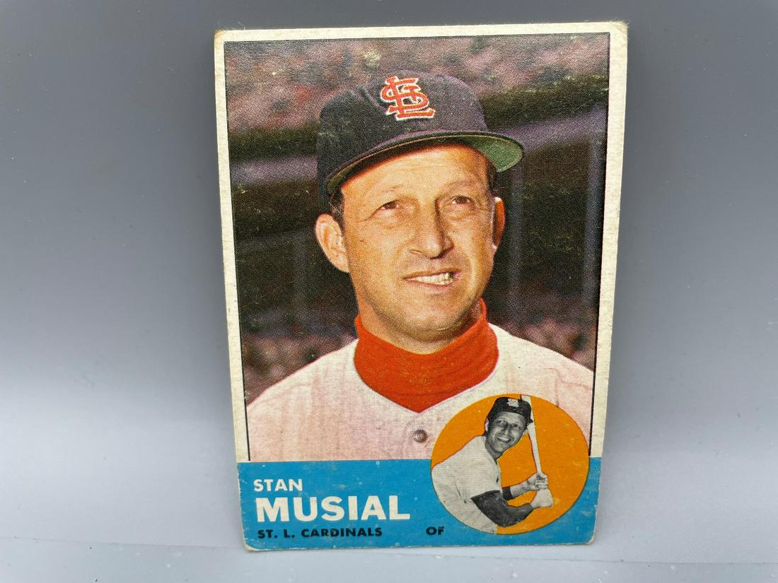 1963 Topps Stan Musial #250: 1963 Topps Stan Musial #250