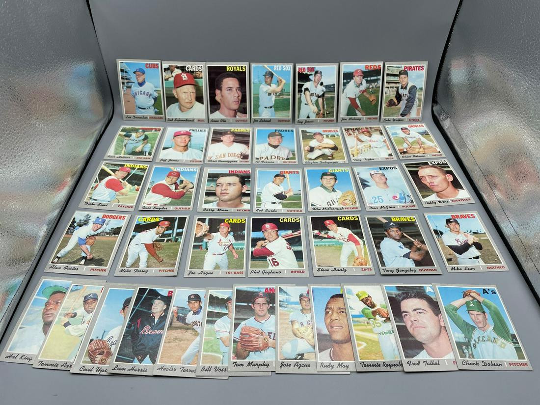 1970 Topps Baseball Lot of 50 - No Duplicates - (1 of 7)