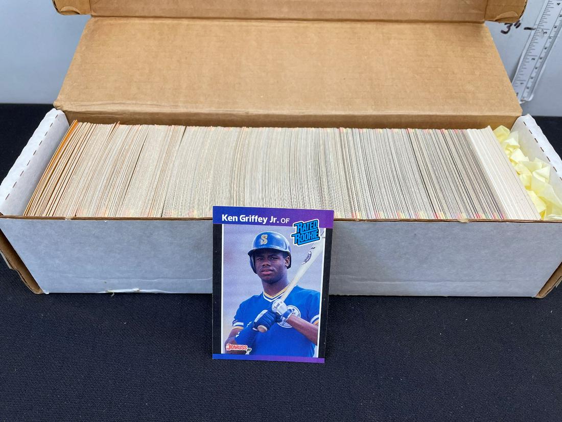 1989 Donruss Baseball Set - Griffey Jr Rookie (1 of 3)