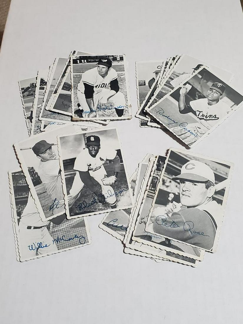 1969 Topps Deckle Edge Baseball Inserts Partial / Near (1 of 3)