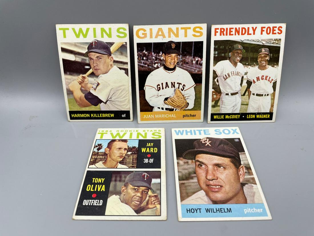 1964 Topps Baseball Lot of 5 Stars - Killebrew (1 of 6)
