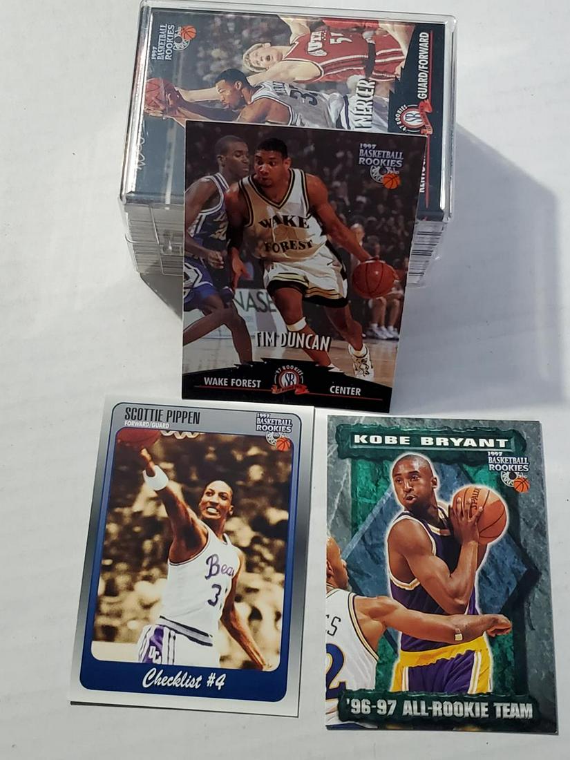 1997 Scoreboard Draft Set w/ Duncan RC, Bryant All: 1997 Scoreboard Draft Set w/ Duncan RC, Bryant All Rookie
