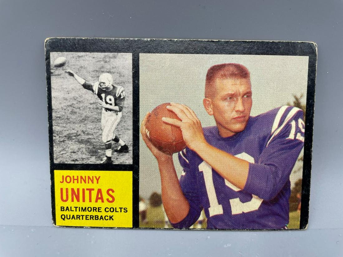 1962 Topps Johnny Unitas #1 (1 of 2)
