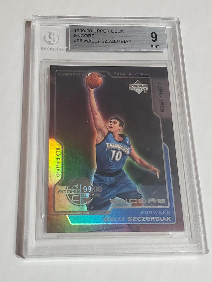 1999-00 Upper Deck Encore Wally Szczerbiak Rooke (1 of 2)