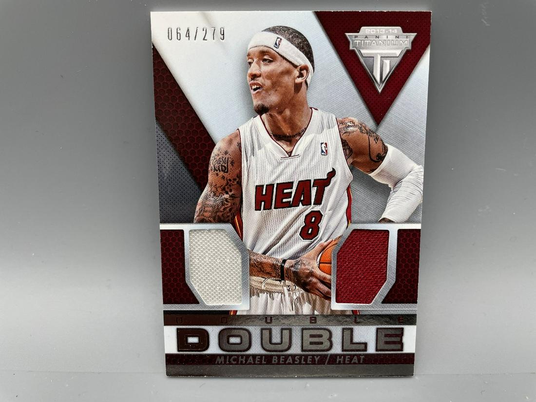 2013-14 Panini Titanium Michael Beasley Game Worn (1 of 2)