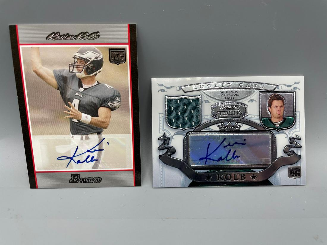 2007 Bowman & Bowman Sterling Kevin Kolb Autographed (1 of 3)