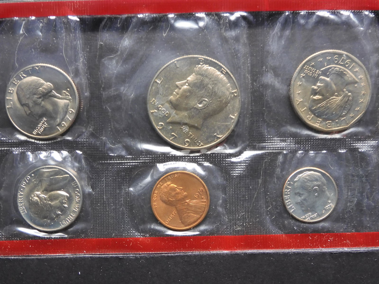 1979  P & D US Mint Uncirculated Coin Set w/ First year (1 of 4)