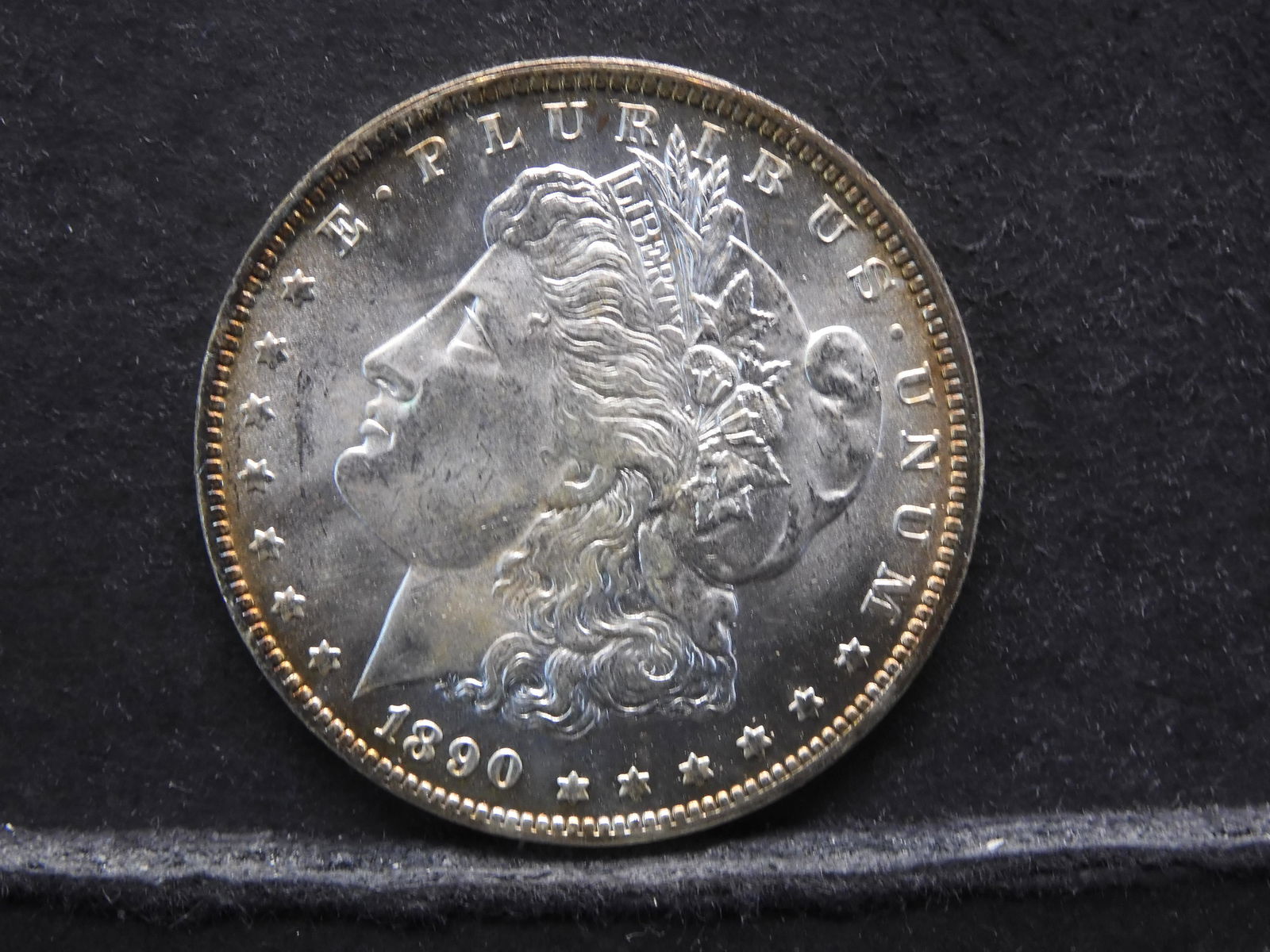 1890 O Morgan Silver Dollar - Brilliant Uncirculated (1 of 2)