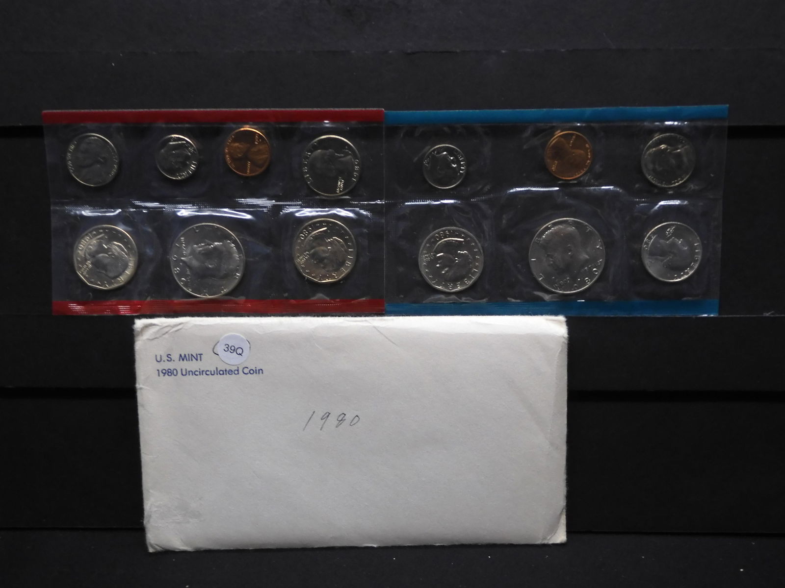 1980 P&D US Mint Uncirculated Coin Set w/ P,D & S Susan (1 of 5)