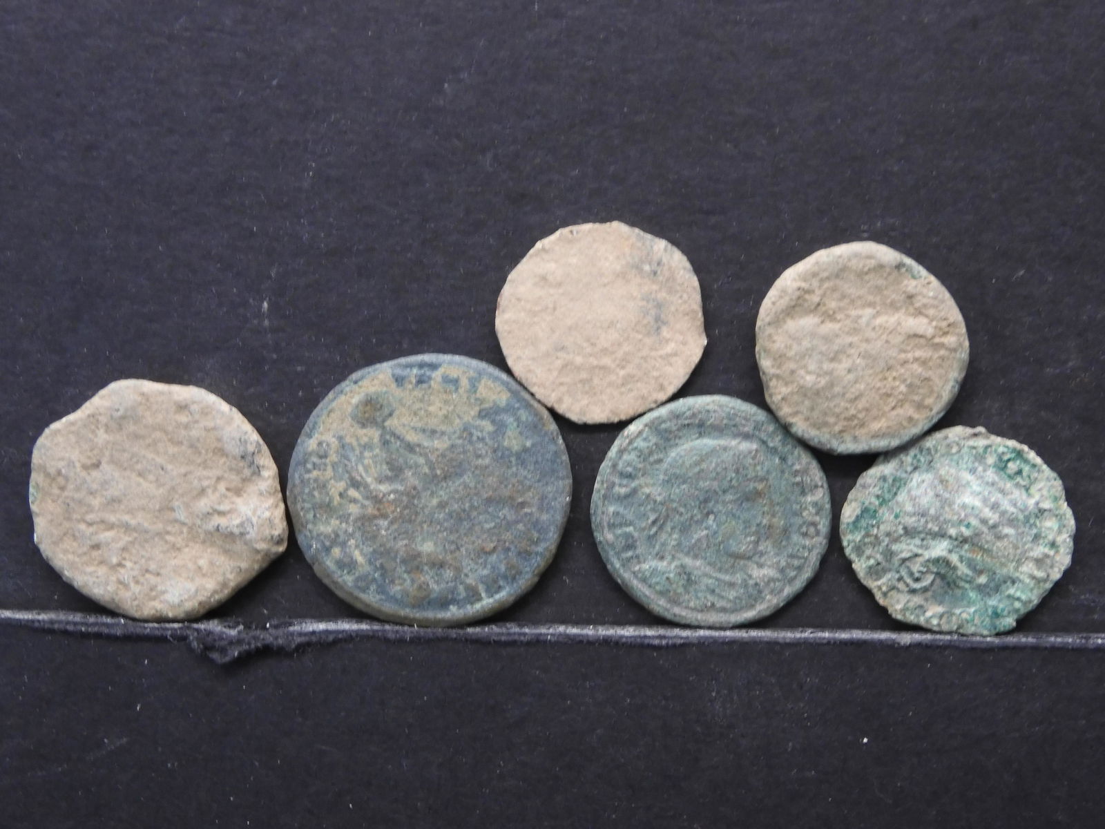 (6) 175-330 AD ANCIENT ROMAN COIN'S, (OVER 1,600 YRS (1 of 3)