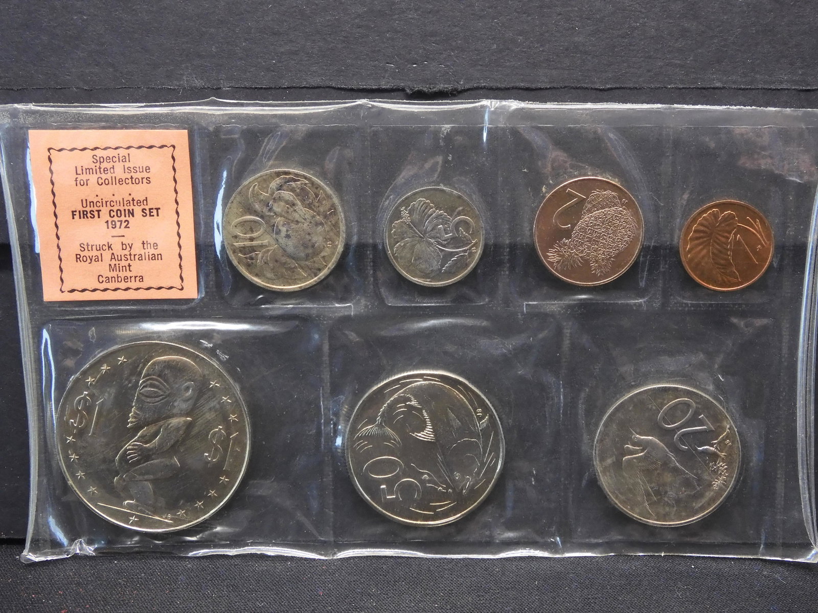 48.) 1972 Royal Australian Mint Canberra in OGP: 48.) 1972 Royal Australian Mint Canberra in OGP