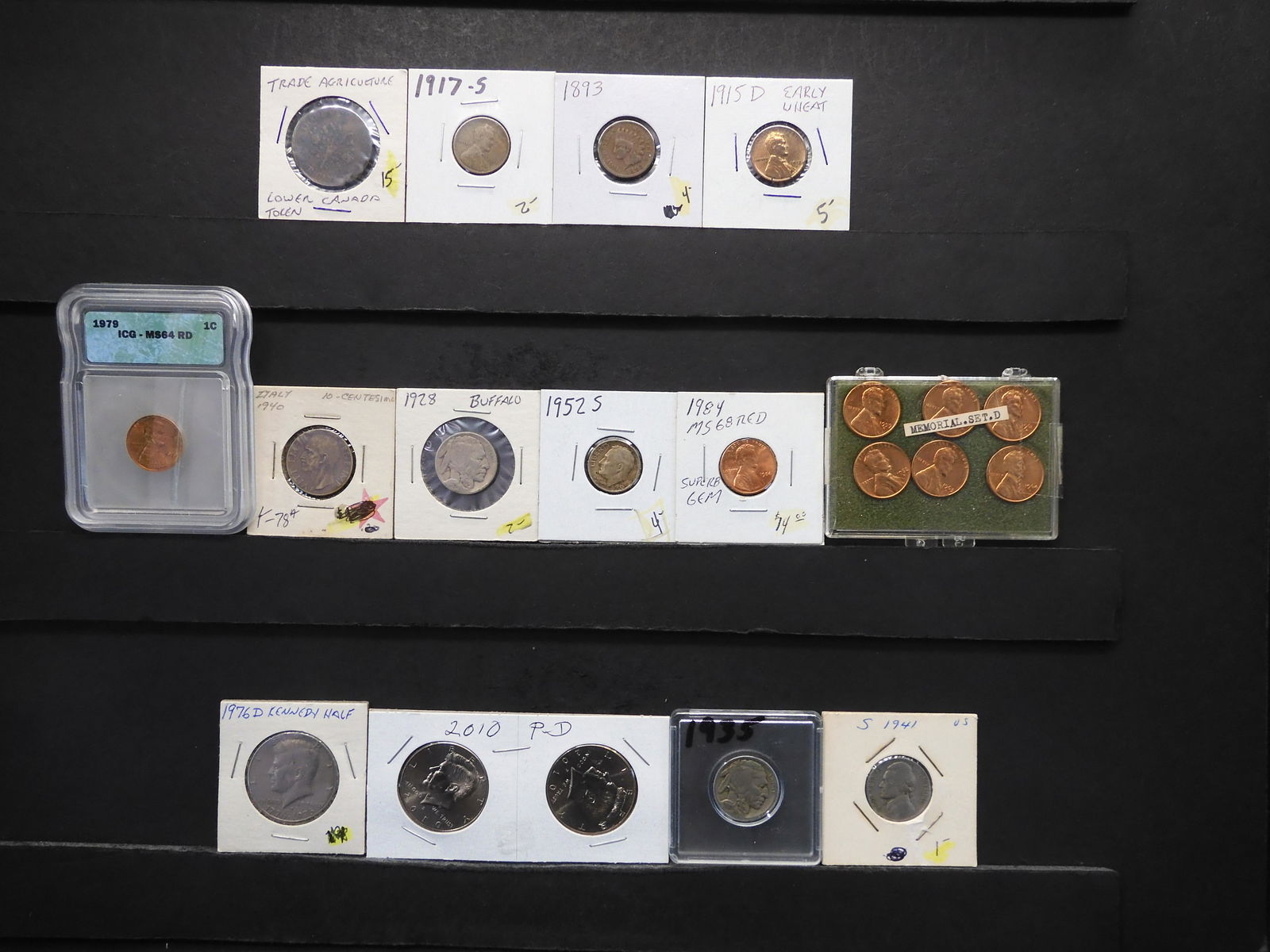 56U. Really Nice group grab bag. Includes 20 coins (1 of 6)