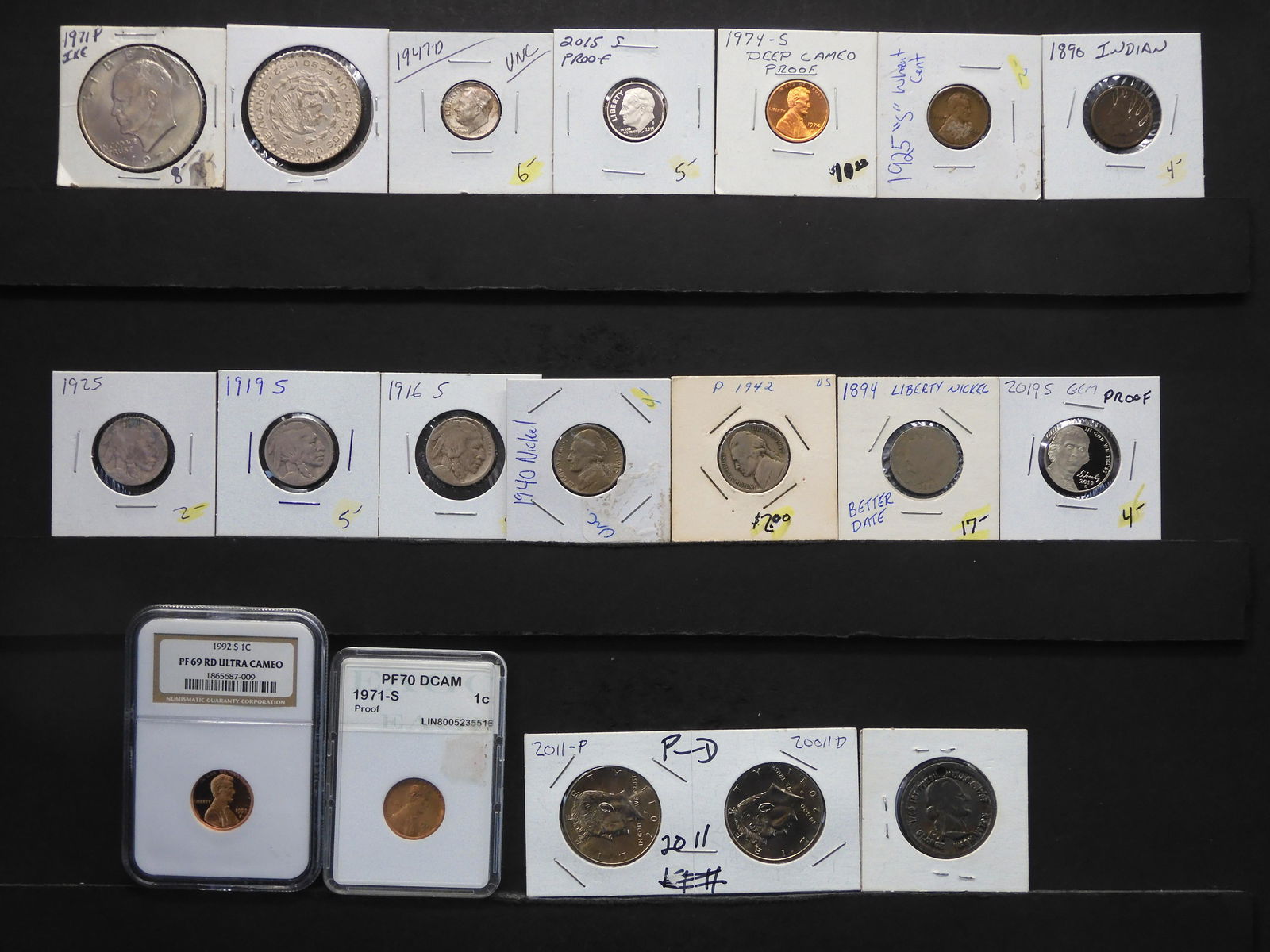 57U. Really Nice group grab bag. Includes 20 coins (1 of 8)