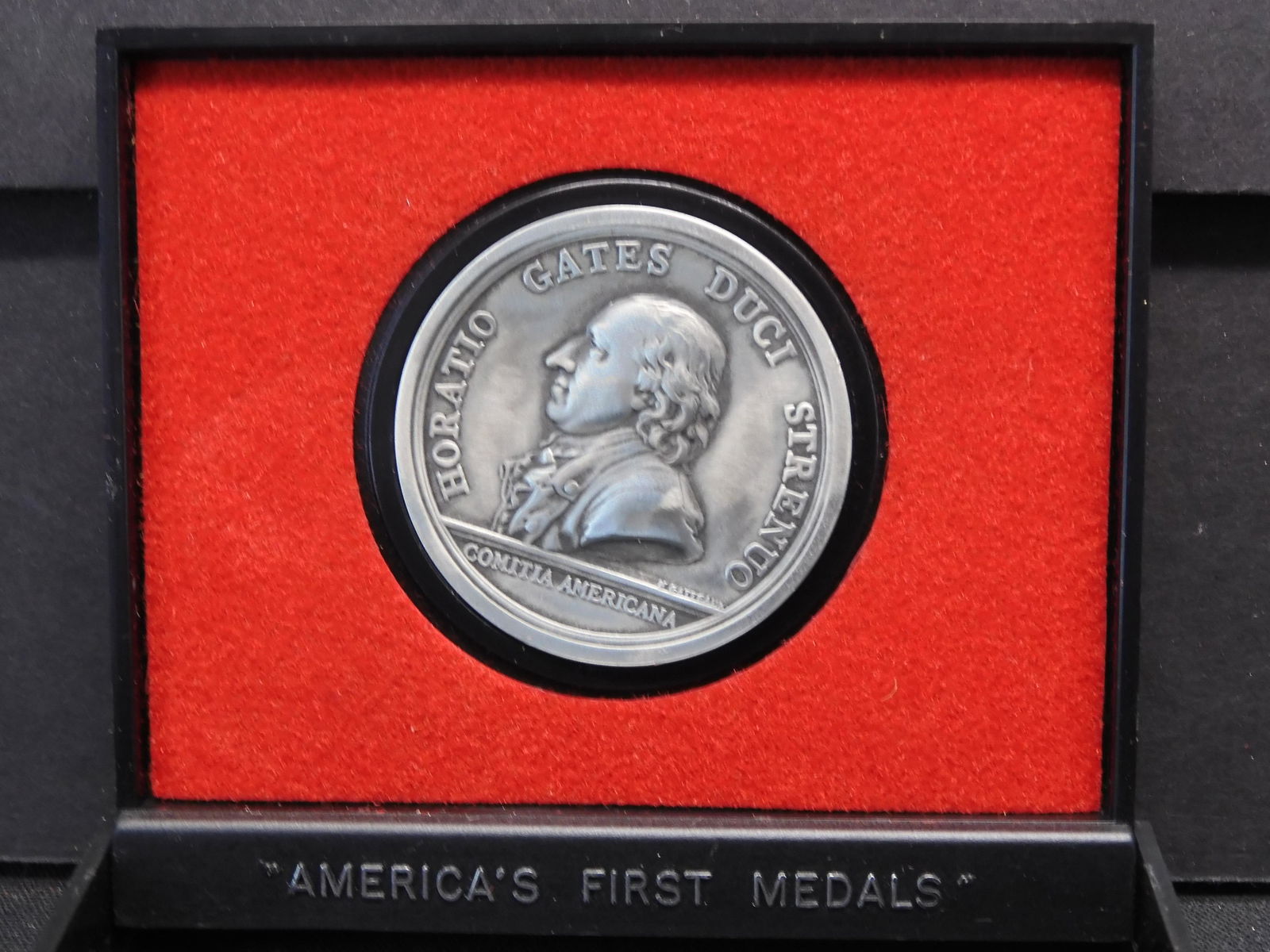 92.)  America's First Medals - Horatio Gates (1 of 3)