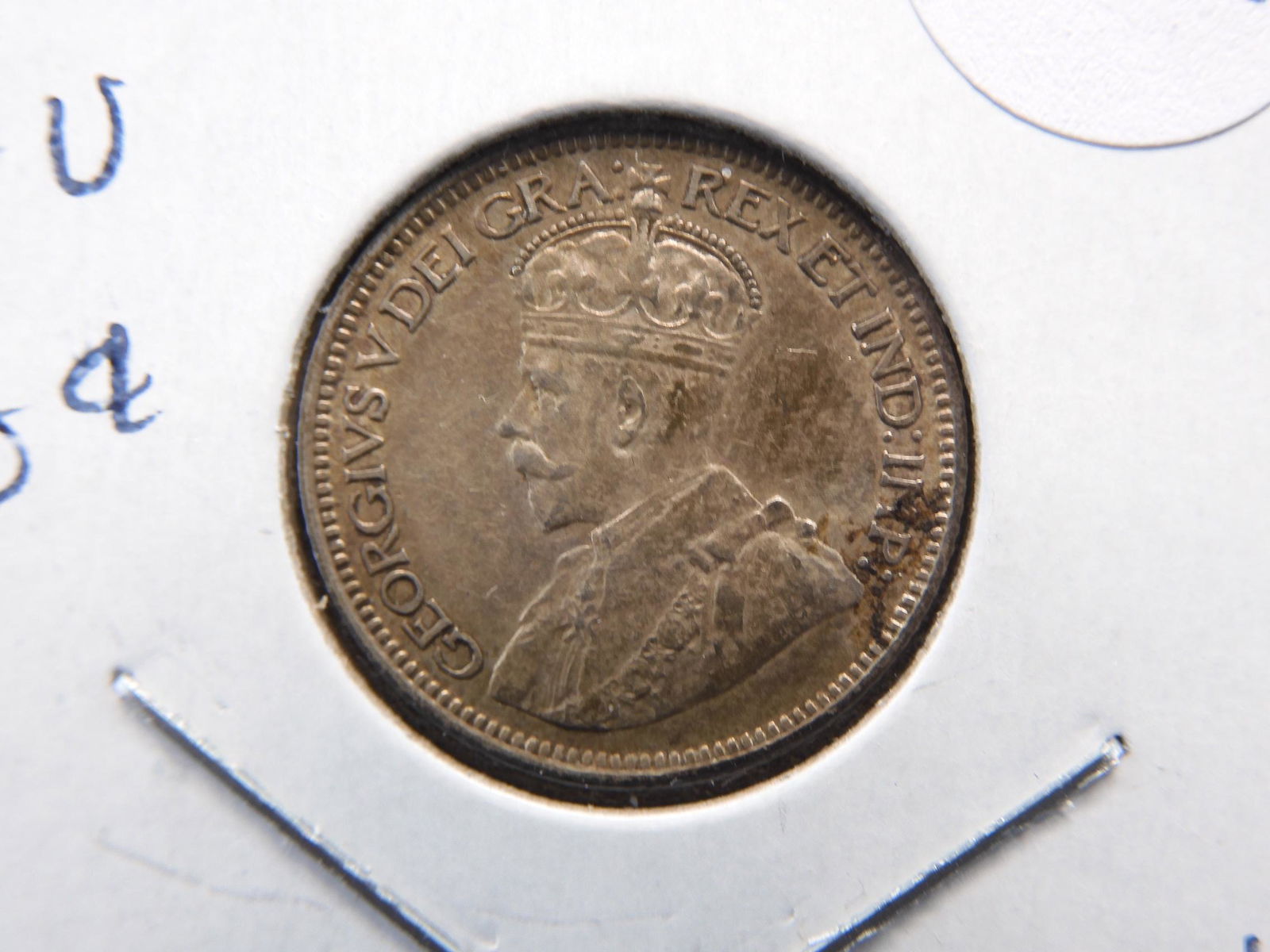 1917 Canada Silver dime.  Light wear.  Original (1 of 3)