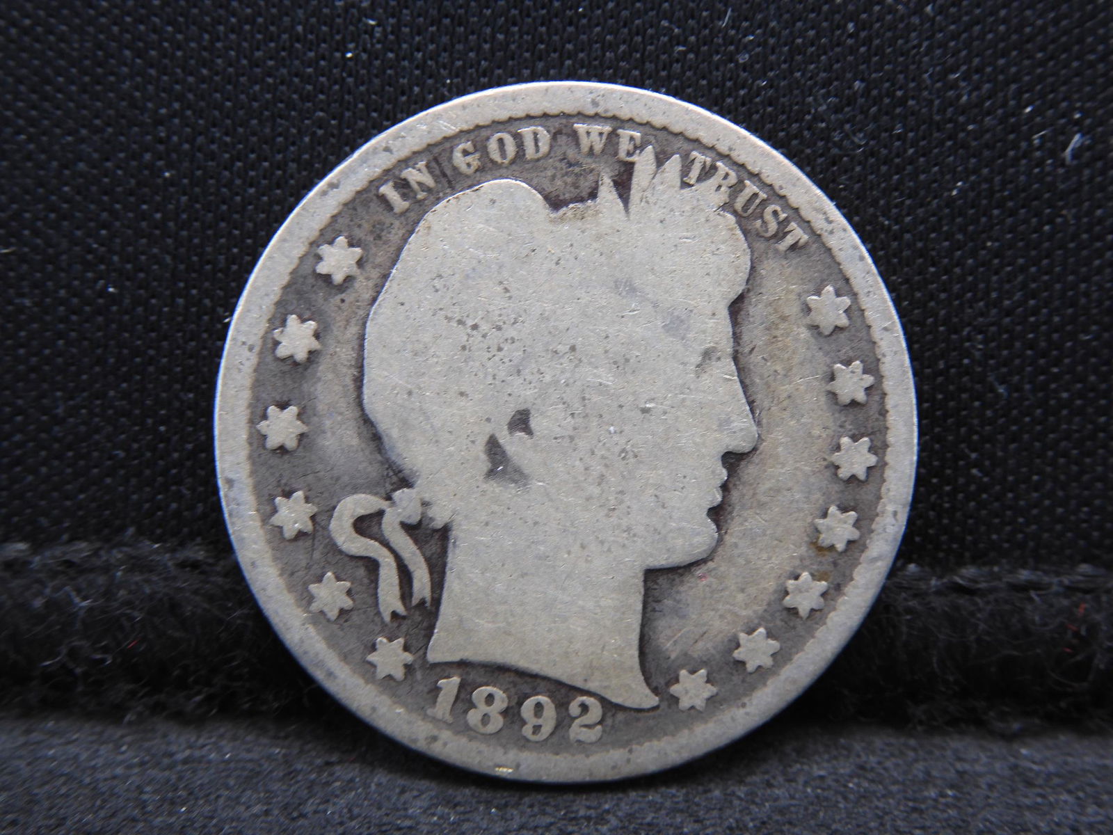 1892 Barber Quarter First Year (1 of 2)