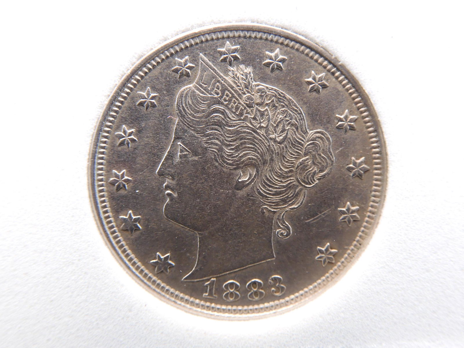 1883 No Cents V Nickel, Full Liberty (1 of 4)