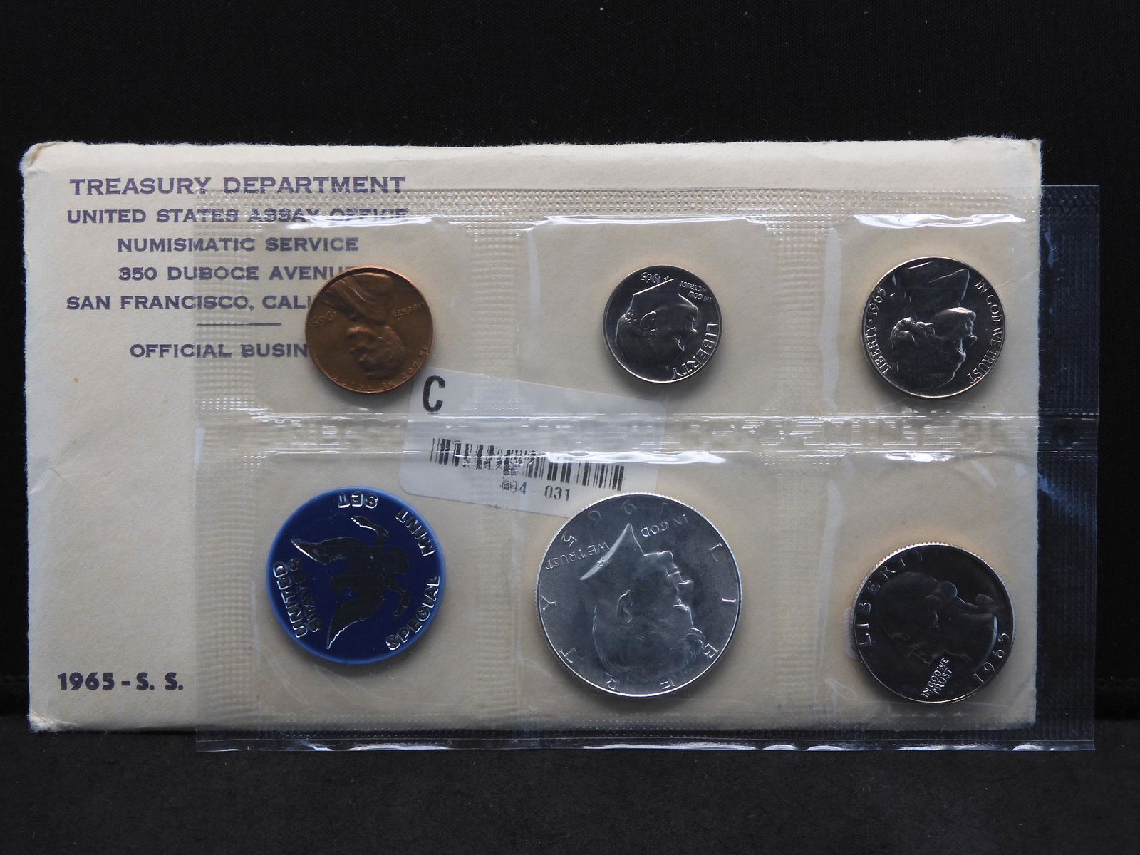 1965 US Special Mint Set in OGP (1 of 3)
