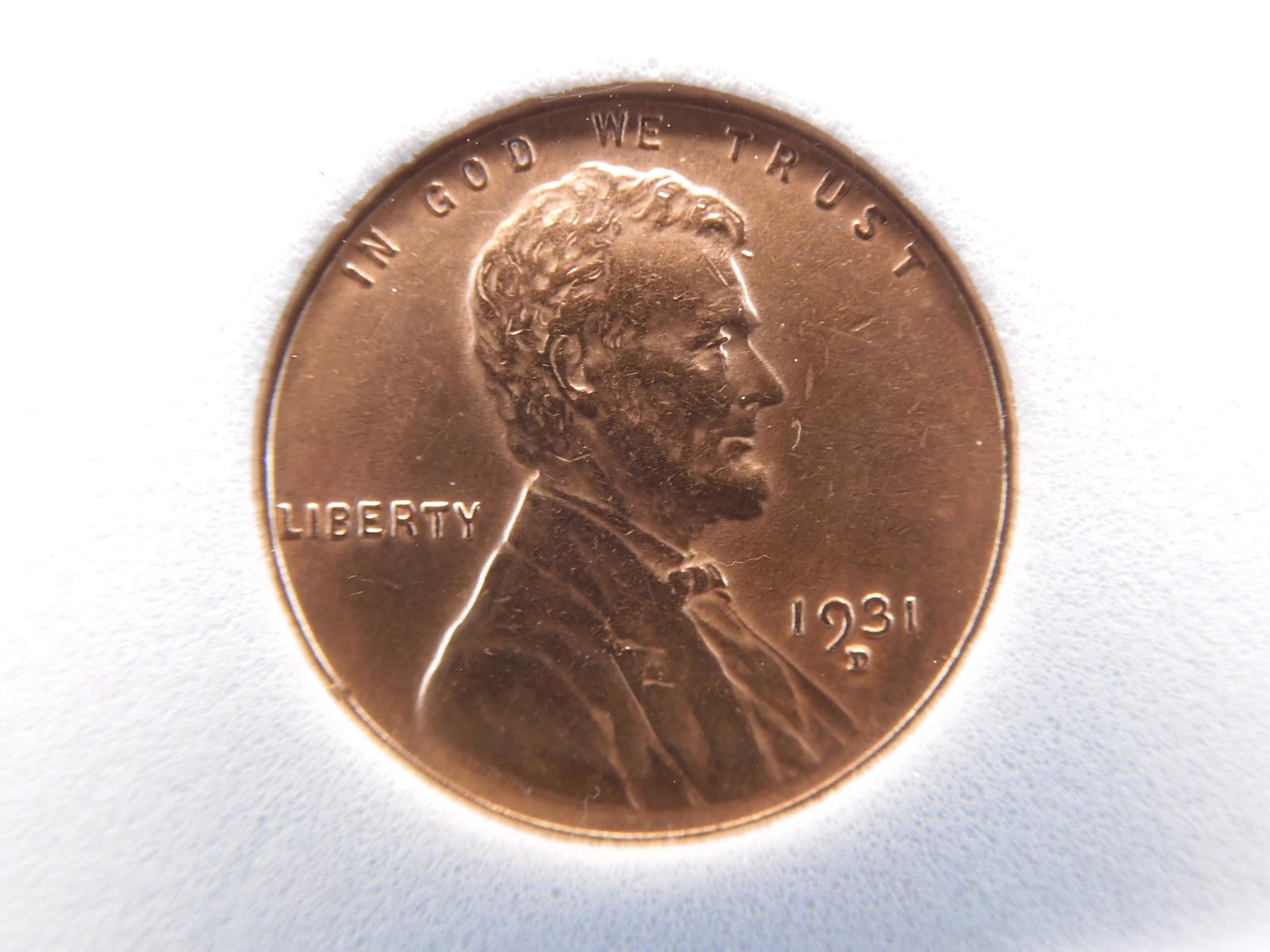 1931 D Wheat, Complete Wheat Heads, Proof Like (1 of 4)