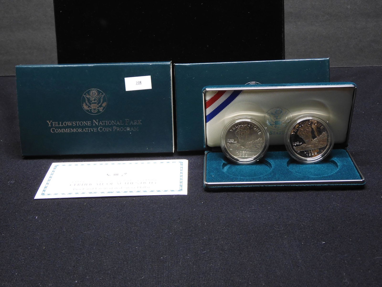 1999 U.S. Yellowstone Nat'l Park Proof & Uncirculated (1 of 4)