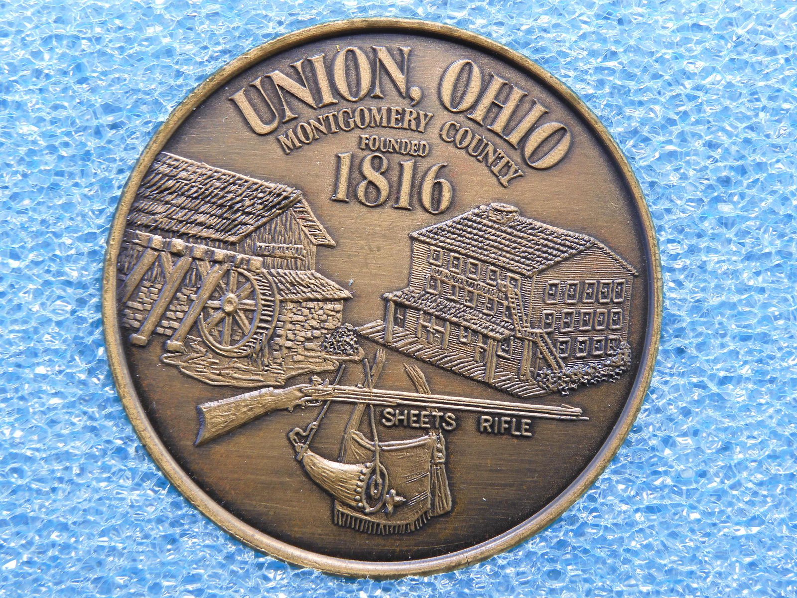 Medal - Union, Ohio - Montgomery County, Ohio - 1976 (1 of 2)