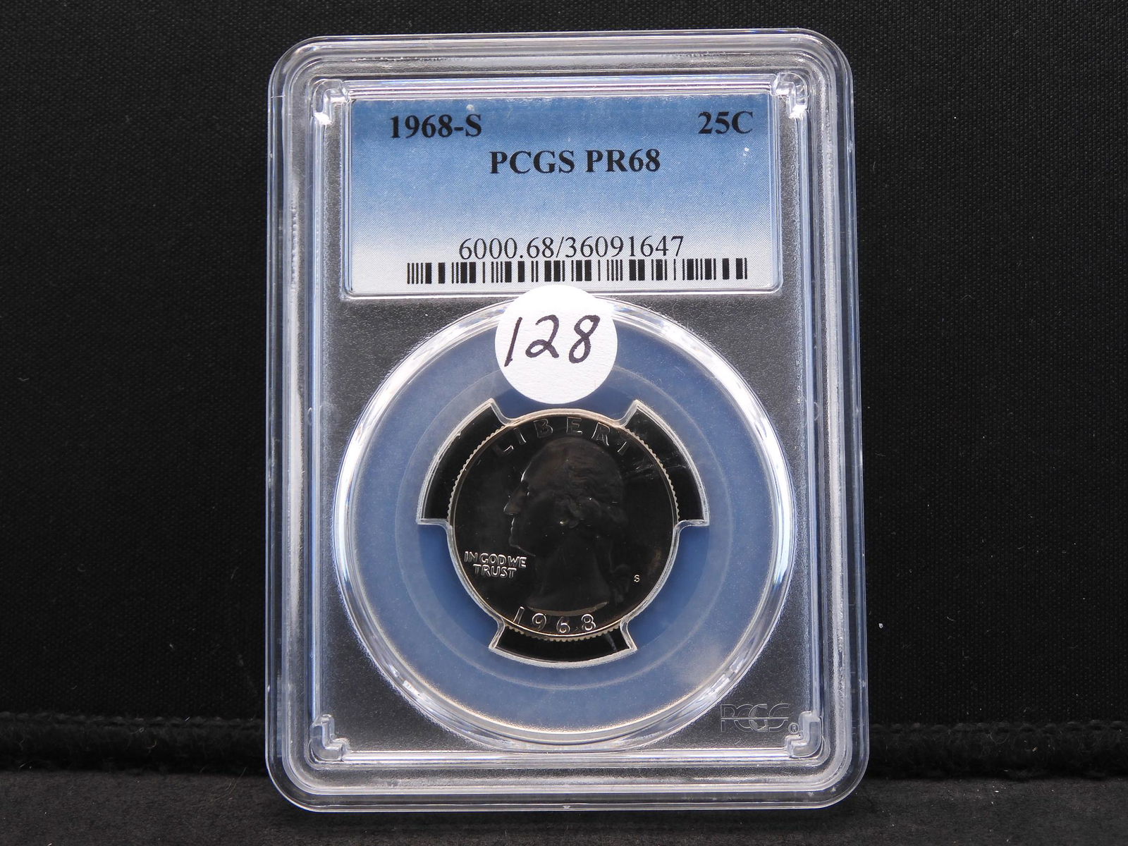 1968-S PCGS PR68 Washington Quarter (1 of 4)
