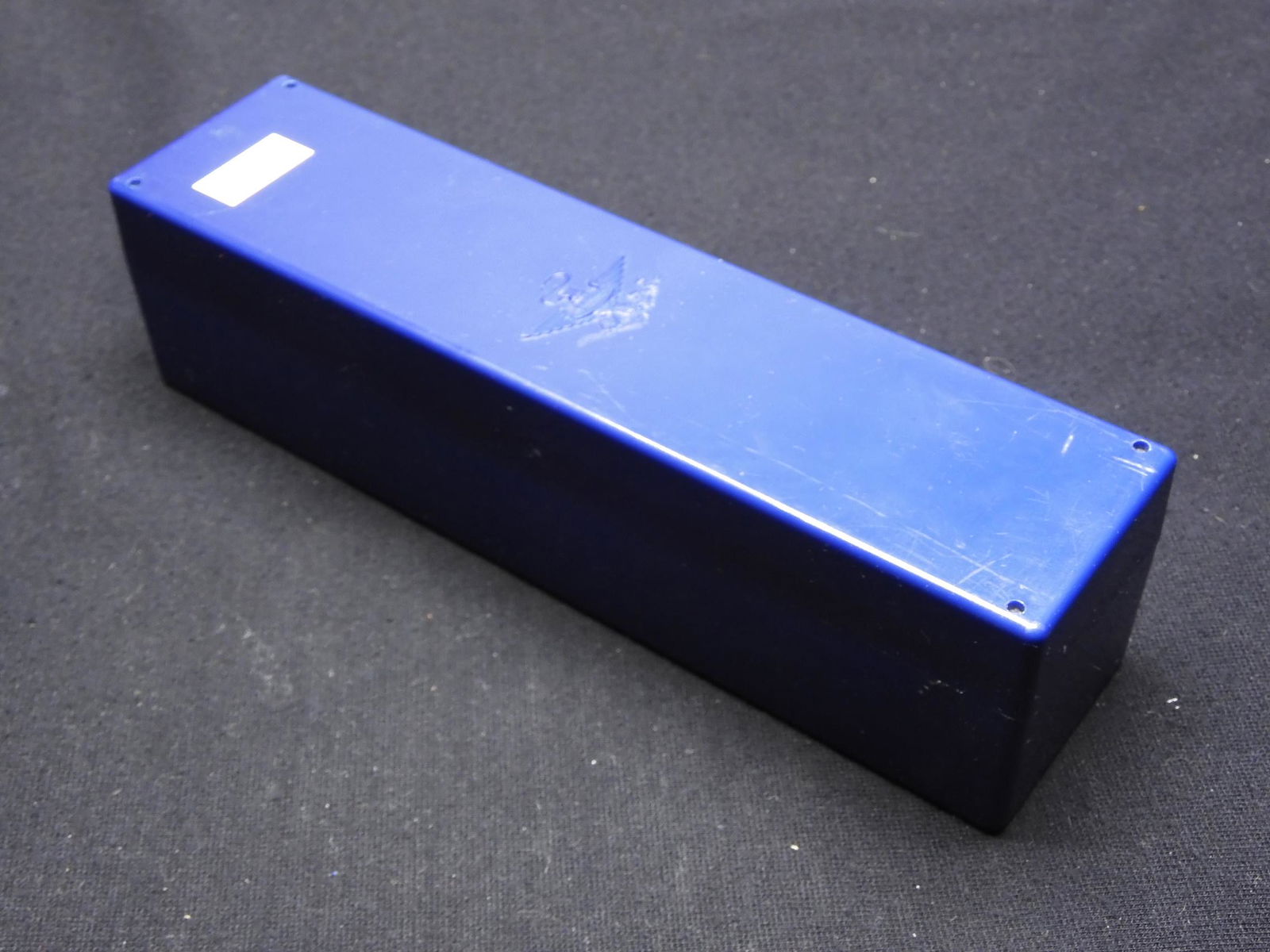 Blue Coin Storage Plastic Box Filled w/ Empty Silver (1 of 4)