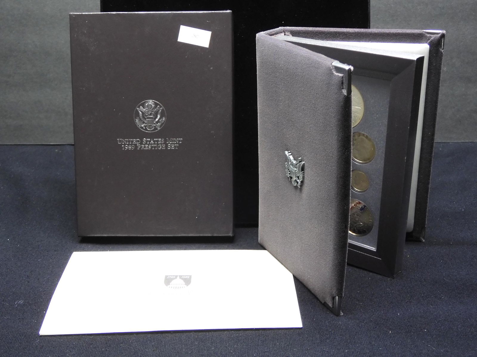 1989-S U.S. Congressional Prestige 7 Coin Proof Set OGP (1 of 4)
