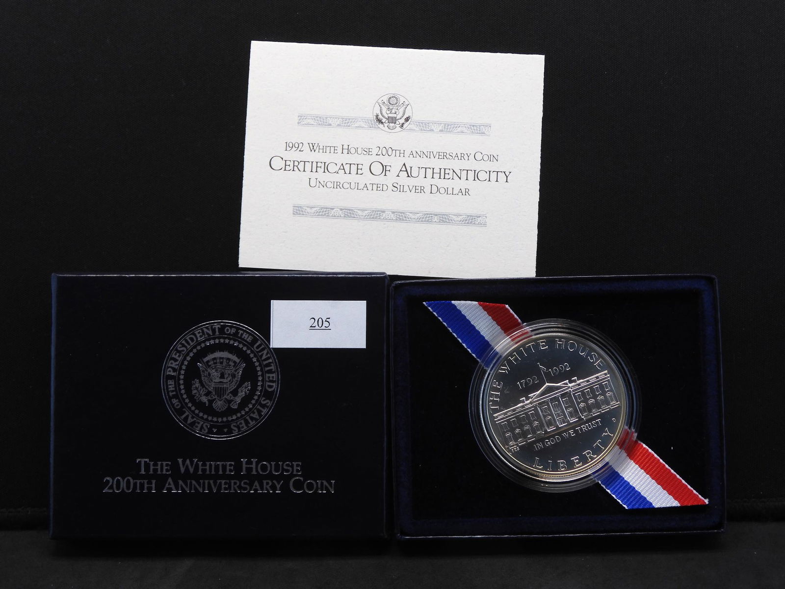 1992-D  U.S. White House 200th Anniv Uncirculated (1 of 4)