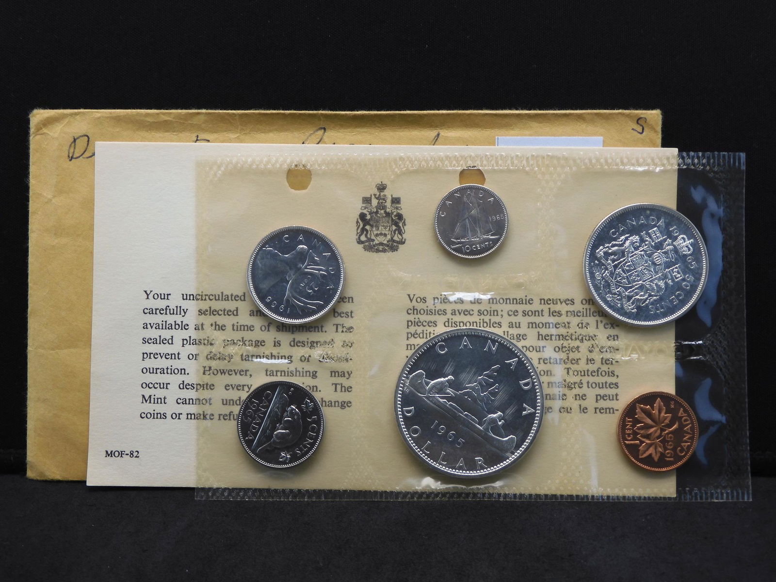 1965 Canada Uncirculated 6 Coin Set OGP (1 of 3)