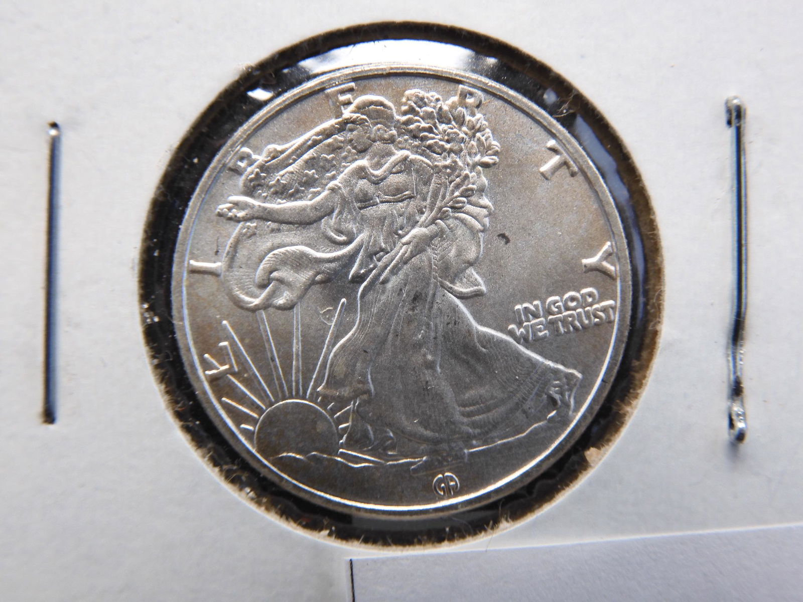 Silver - 1/10 Troy Oz. .999 Silver Round (1 of 3)