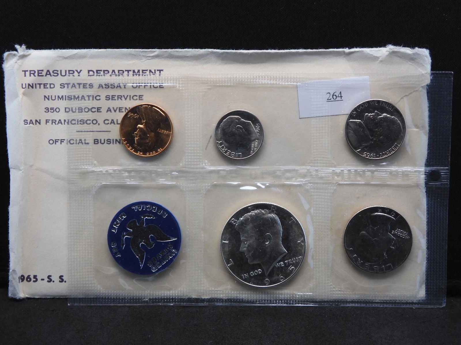 1965 U.S. Uncirculated SMS Special Mint Set OGP (1 of 3)
