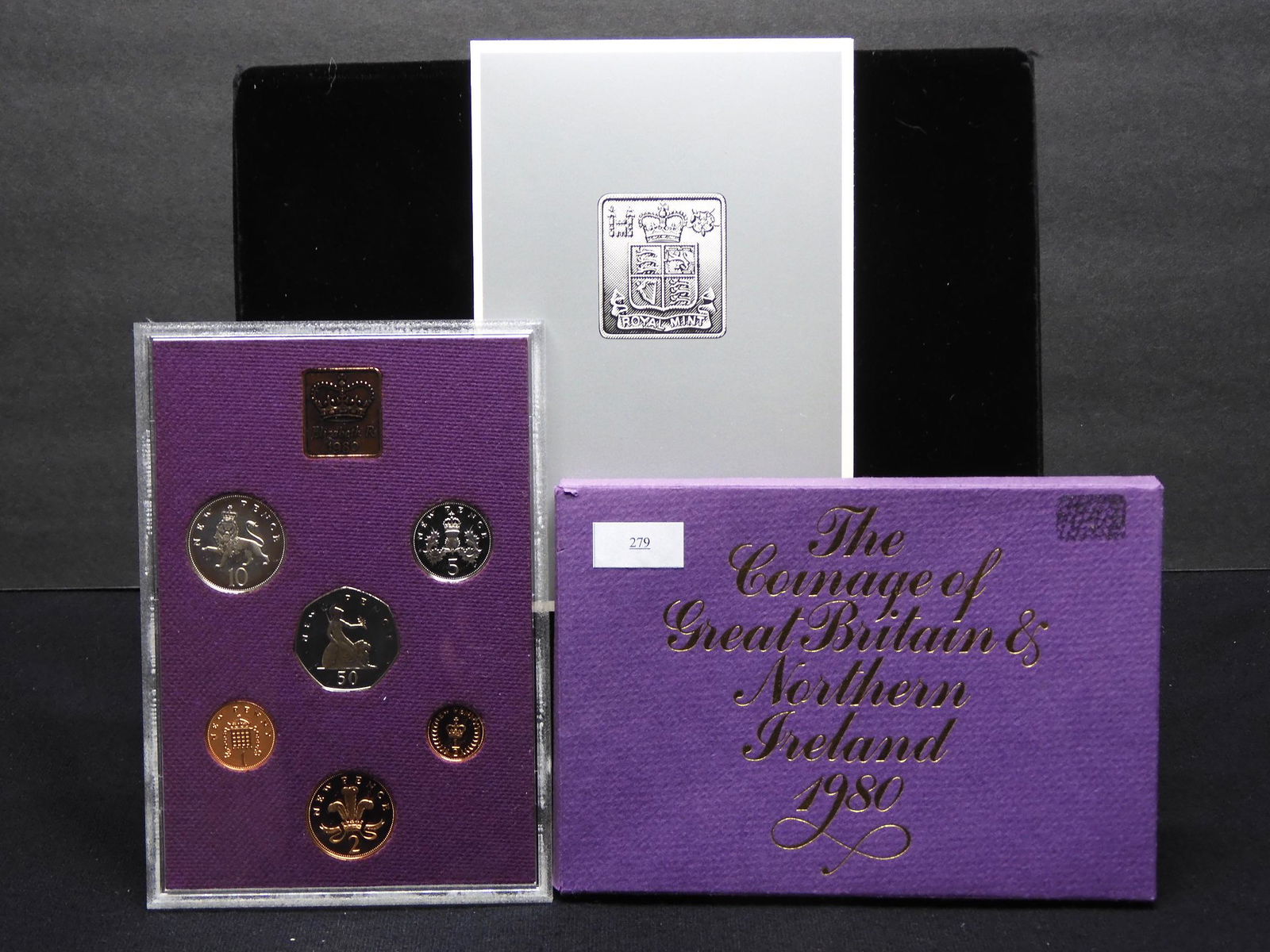 1980 Coinage of Great Britain & Northern Ireland 6 Coin (1 of 4)