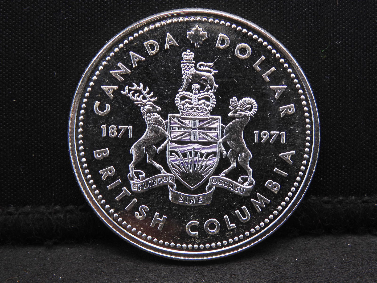 1971 Canada Proof like Silver Dollar (1 of 2)