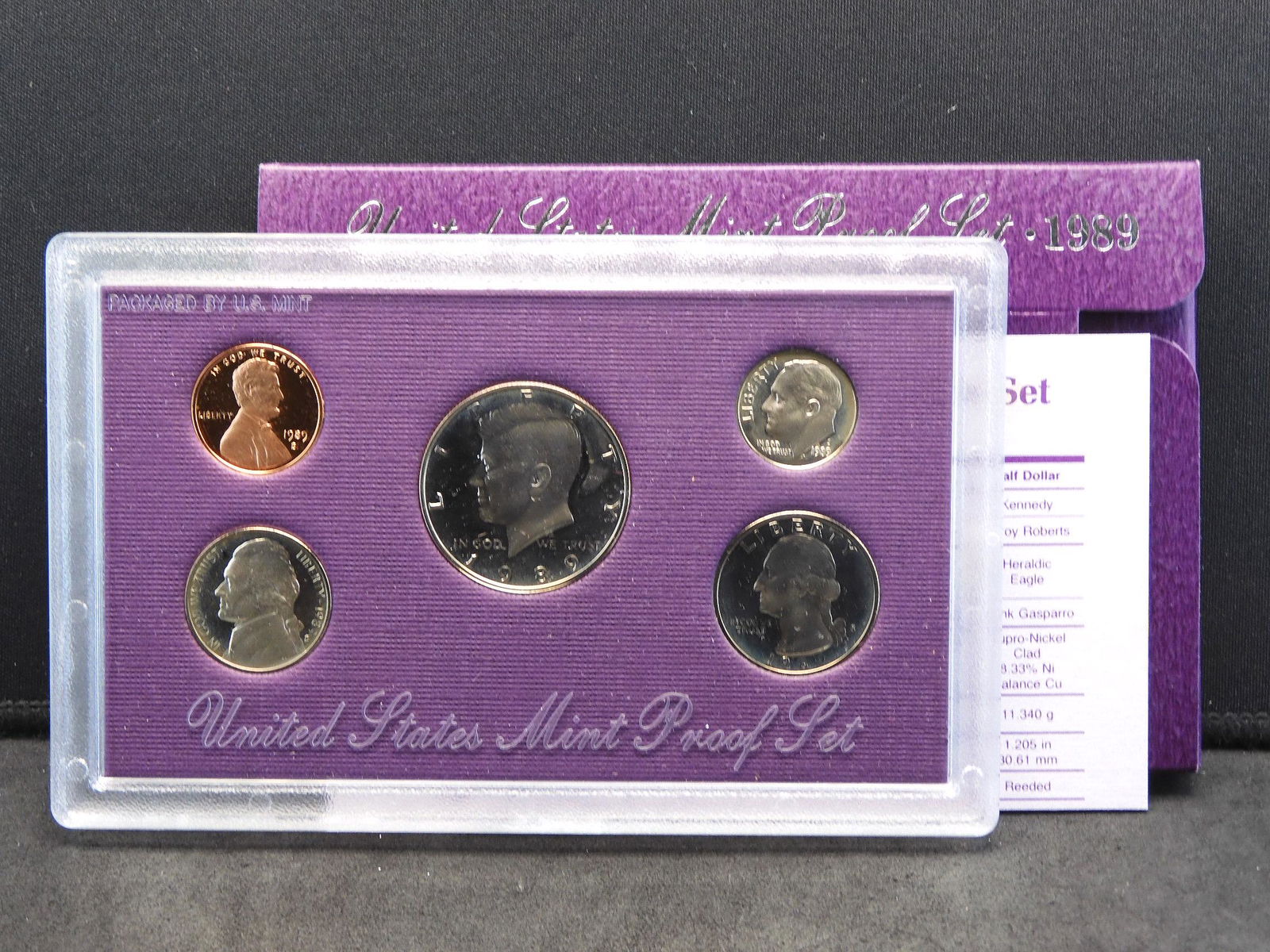 1989-S U.S. Proof Clad Set OGP (1 of 4)