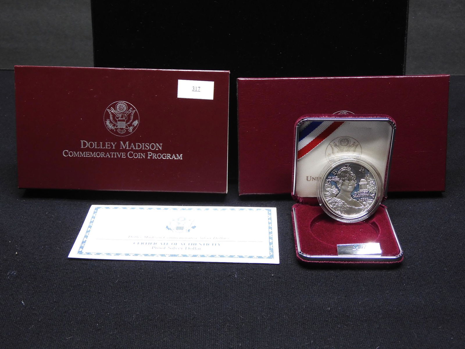 1999 U.S. Dolley Madison Proof Silver Dollar OGP (1 of 4)