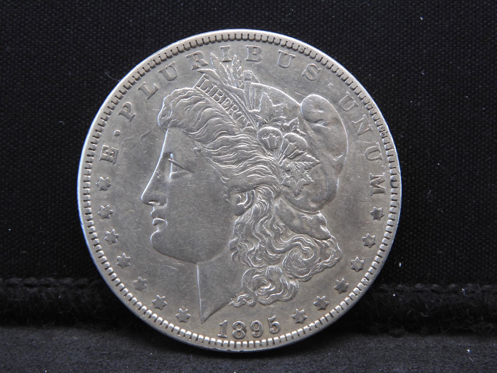1895-O Morgan Silver Dollar  - Key Date! - AU Condition (1 of 2)