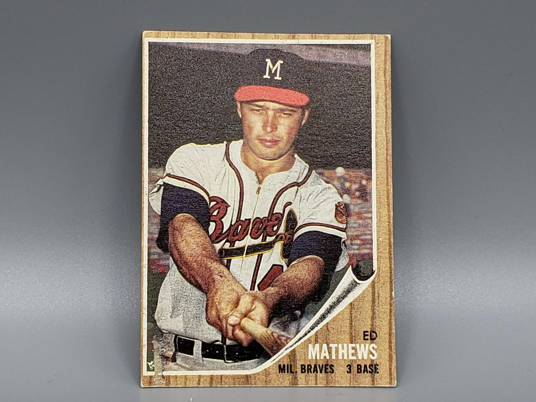 1962 Topps Ed Mathews #30 (1 of 2)
