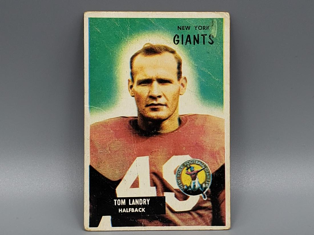 1955 Bowman Tom Landry #152 HOF (1 of 2)