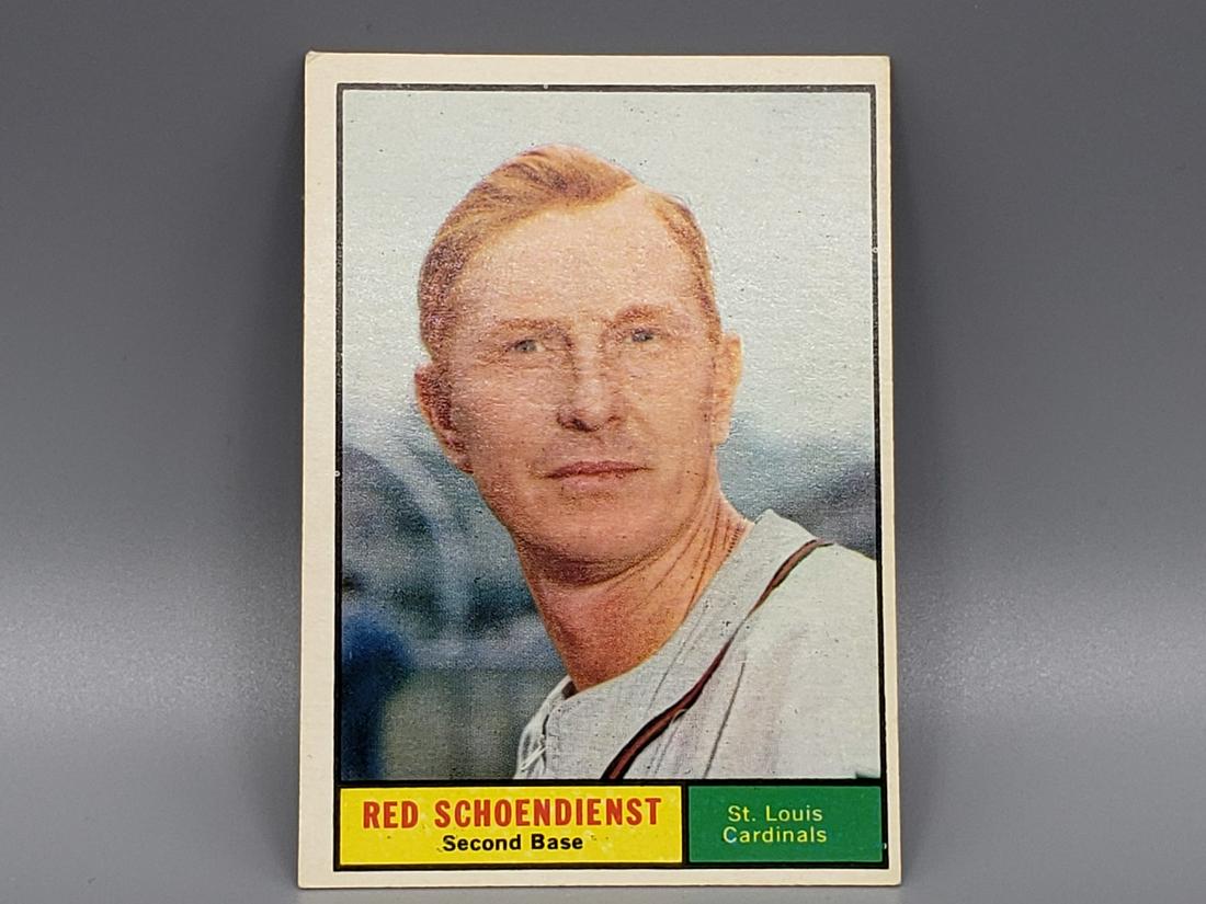 1961 Topps Red Schoendienst #505 (1 of 2)
