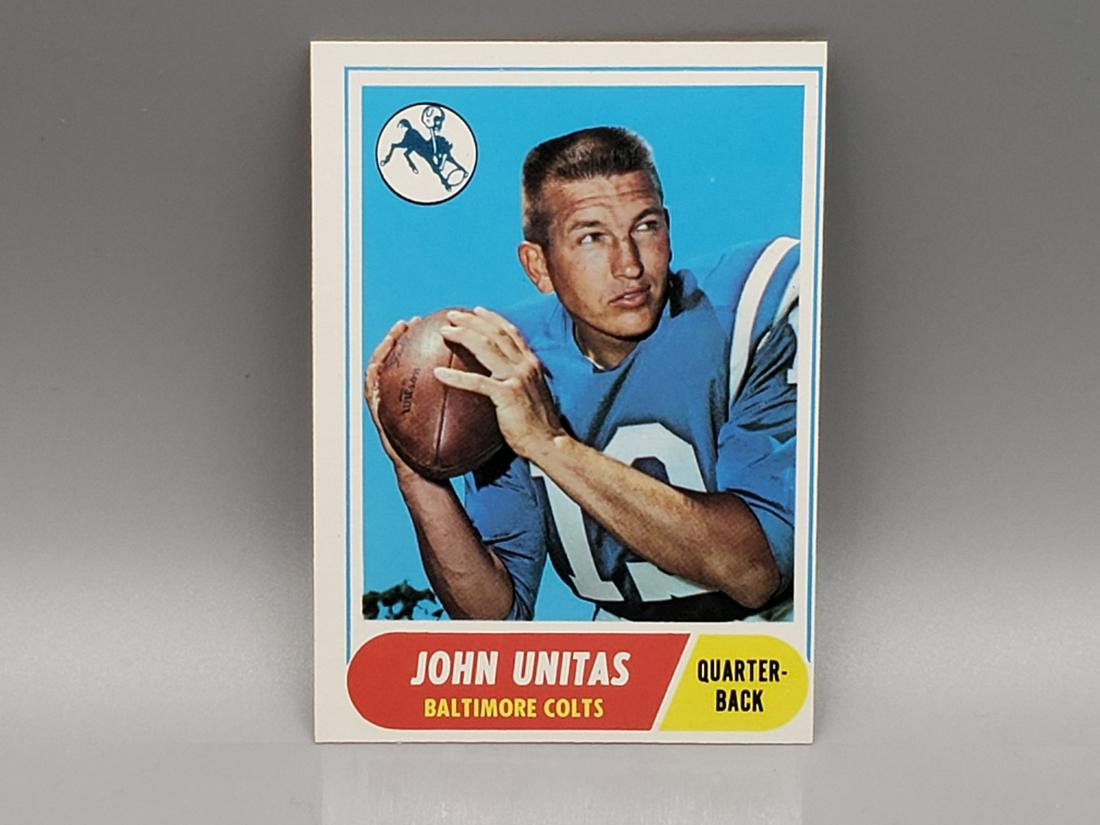 1968 Topps John Unitas #100 HOF (1 of 2)